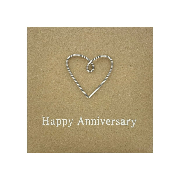 Happy Anniversary Card A Unique Card To Say Happy Anniversary To A Loved One Congrats Cards with