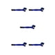 thumbnail image 3 of Cepillo de limpieza Universal Scienceny para llantas Accesorio para coche Cadena de engranajes Azul Rojo, 3 of 4