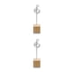 thumbnail image 2 of Yuarrent Base de madera Lugar Titular de la tarjeta Escritorio Buffet Reserva Notas Imagen Clip Soporte Comedor Centros de Nota musical Nota musical 2Conjunto, 2 of 6