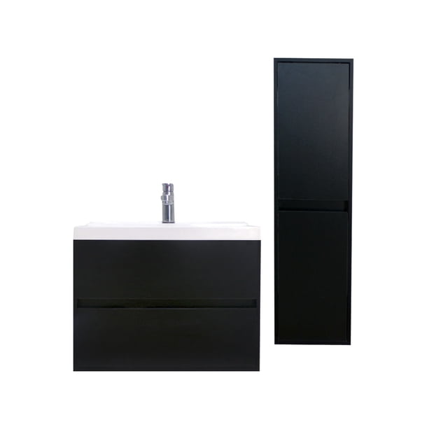 Combo de Gabinete Con Lavamanos y Monomando + Gabinete Organizador Lorette