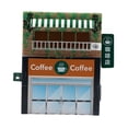 thumbnail image 3 of Cafetería en miniatura a escala 1:64, coleccionables multiusos decorativos, regalos con luces, simulación de café para modelo de arquitectura, niñas y Zulema Cafetería en miniatura, 3 of 8