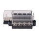 thumbnail image 1 of Caja de fusibles de 4 vías, caja portafusibles 1 en 4 salidas, reemplaza el bloque de fusibles compacto de 32V para automóvil, ATV, coche marino, 1 of 9