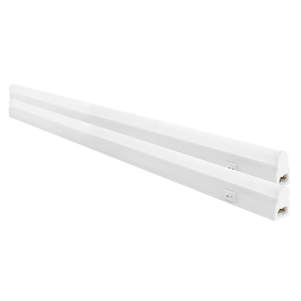 Plafón tipo Gabinete VentDepot LED LightTubo 2 pzas 7W Luz de Día 110/265 3000K 640 Lm Policarbonato MXLHB-020