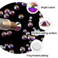 thumbnail image 4 of LINKPAL 120 Pcs Multi Shapes Glass Crystal AB Rhinestones For Nail Art Craft, Mix 12 Style FlatBack Crystals 3D Decorations Flat Back Stones Gems Set (120 pcs Crystals+1728 pcs rhinestones) 120 pc, 4 of 7