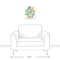 thumbnail image 3 of Creative Products Rainbow Alphabet 11x14 Canvas Wall Art, 3 of 5