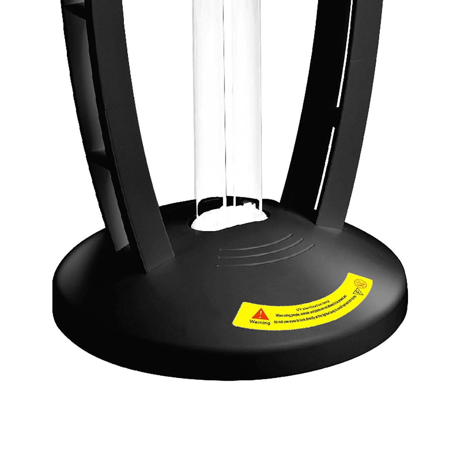 38 Watt UV Light UVC Lamp with Base and Remote Control UV Light Bulb for Basement/Bedroom/Kitchen (Black)
