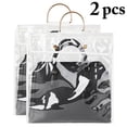 thumbnail image 2 of Coofit Handbag Protector Clear Plastic 2PCS Waterproof Purse Dust Bag Handbag Storage, 2 of 10