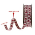 thumbnail image 3 of CuiLiyq 1 Roll Heart Grosgrain Ribbons, 10 Yards x 0.4 Inch Love Heart Print Ribbon for Gift Wrapping, for Wedding, Valentine's Day, Flower Packaging, Handmade Gift Wrapping (B), 3 of 5