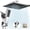 Chrome, variant on Filtered Rain Shower with Handheld Combo High 12'' Rainfall Shower Heads & Detachable Wand Dual Showerhead Water Softener for Hard Water Easy Filter Replacement