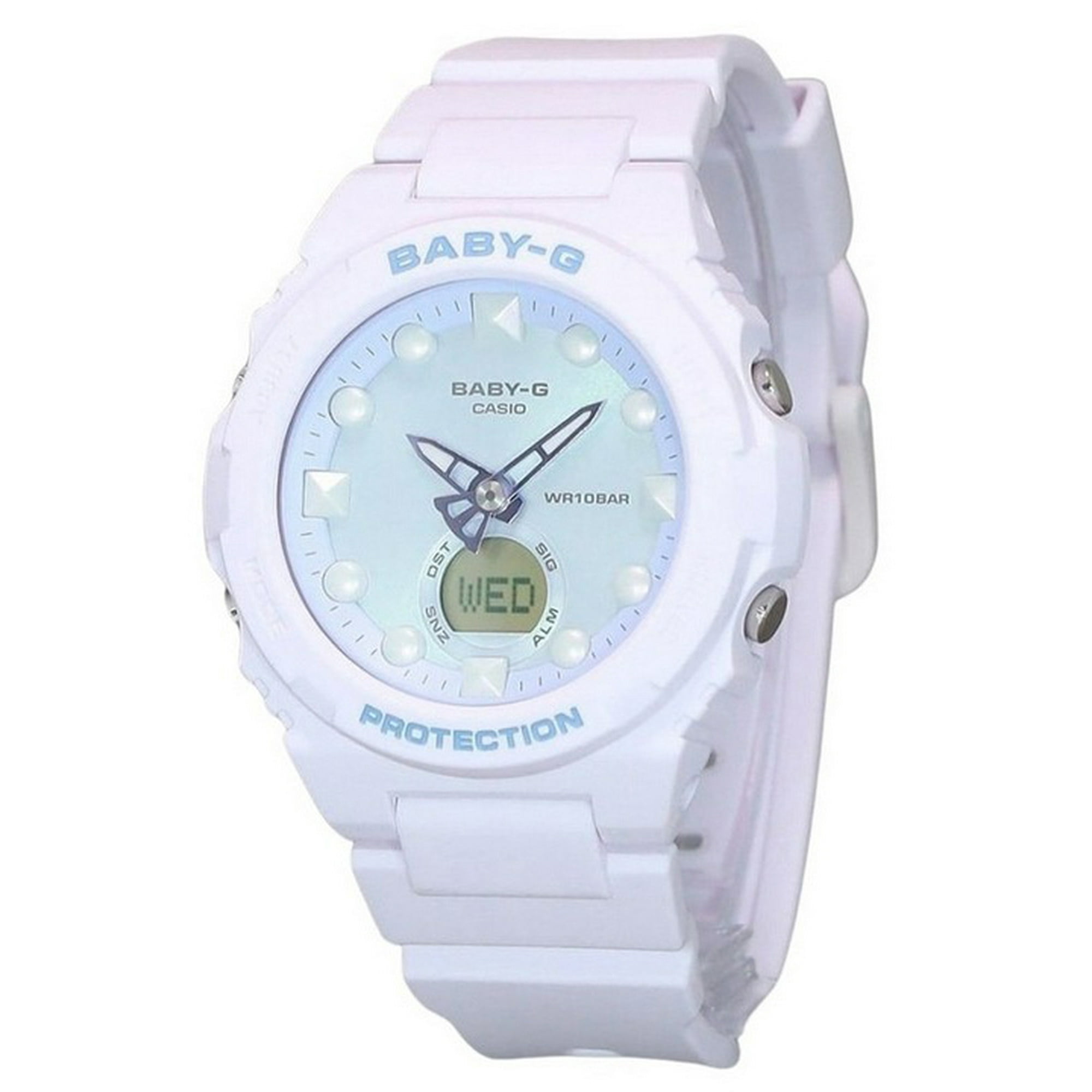 Baby g white blue outlet