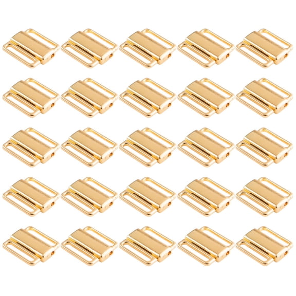 WHAMVOX 1Set Front Clasp Bras Spring Closure Buckle Straps Clips Metal Underwear Accessory