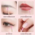 thumbnail image 6 of 400pcs Pink Double Head Nail Art Cuticle Pusher Remover 7CM Orange Wood Sticks Cotton Swab Clean Tool for Nail Rhinestone Makeup, 6 of 9