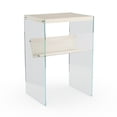 thumbnail image 3 of Porch & Den  Bywater Urquhart Wood/ Glass End Table, 3 of 5