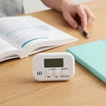 thumbnail image 3 of REGALWOVEN Kitchen Timer with Loud Alarm, Magnetic Backing and Stand, Digital Cooking Timer for Kitchen and Training White, 3 of 5