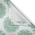 thumbnail image 6 of Ambesonne Mandala Valance & Curtain, Foxes in the Forest, 55"x24", Green Orange, 6 of 7
