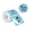 Blue, variant on 140Pcs 50mm Sparkling Round Thermal Sticker Oil and Water Resistant Thermal Labels For Classification Barcode Shipping