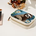 thumbnail image 7 of Sloth Velvet Portable Necklace Organizer with Removable Compartment - Display Case, Earring Organizer, and Necklace Holder - Gift, 7 of 7