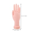 thumbnail image 2 of IDEANATEGRATE 2Ud Modelo Entrenamiento Manicura Mano Y Pie Beige Material Resistente Reuseable, 2 of 6