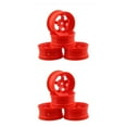 thumbnail image 3 of Shengyu 4 Pieces52mm Elastic *RC Car Tires Wheel Rims Hub Running Racing Drifting Tyres On-road Crawer Assembly Accessories Five Star/Green 2Set, 3 of 6