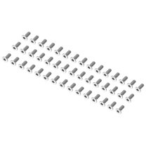 Uxcell M3 x 8 mm Flat Head Socket Cap Screws, 100 Pack 304 Stainless Steel 18-8 Machine Screws Flat Countersunk Bolts