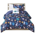 thumbnail image 1 of Mi Zone Ensemble de Couette Imprimée Contemporaine 100 pour Cent Polyester pour Enfants en Multi, 1 of 13