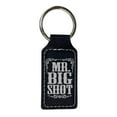 thumbnail image 3 of Keychain - Rectangle - Mr Big Shot - Leather, 3 of 4
