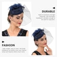 thumbnail image 4 of MasteelfCA Chapeau de Fête de Thé pour Femmes, Bandeau de Banquet, Coiffe de Mariée, 4 of 7