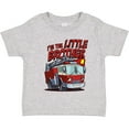 thumbnail image 3 of Inktastic Little Brother Fire Truck Boys Toddler T-Shirt, 3 of 5