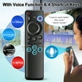 thumbnail image 3 of BN59-01432A Rechargeable Solar Voice Remote Replacement for Samsung TV Remote with Bluetooth, Compatible with Samsung Neo QLED S90D 4 K 8K HDR Ultra HD Smart  TV, VG-TM2360E 2023 Model, Black, 3 of 8