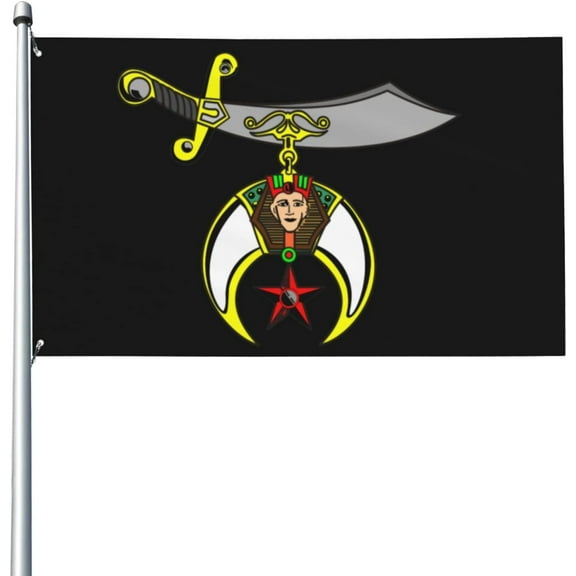 3x5 Ft Masonic Shriner Flag House Flag outdoor banners Garden flag Yard flag Boat Flag No Flag Pole