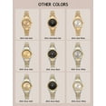 thumbnail image 4 of Chenxi Women Golden &amp; Silver Classic Quartz Watch Female Elegant Clock Luxury Gift Watches Ladies Waterproof Wristwatch - Quartz Wristwatches, 4 of 7