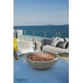 thumbnail image 3 of Sol Living Rose Bowl 48 x 48 Inch Round Natural Gas Fire Pit with Automatic Shutoff, 60,000 BTUs, Light Gray, 3 of 8