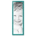 thumbnail image 2 of ArtToFrames 15" x 49" Turquoise Picture Frame, 15x49 inch Blue Wood Poster Frame (WOM-4588), 2 of 8