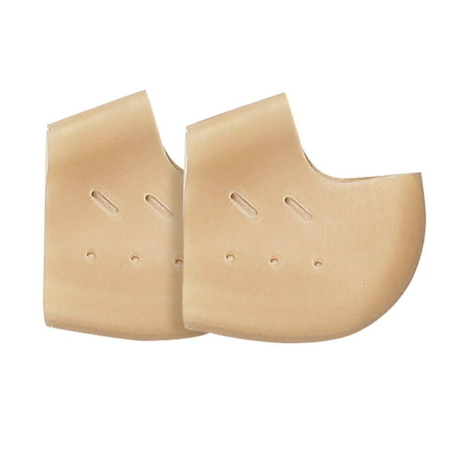 Protecteurs de Talons Respirants avec Gel de Silicone pour Réparer les Talons Secs et Fissurés et Réduire les Douleurs 1 Paire