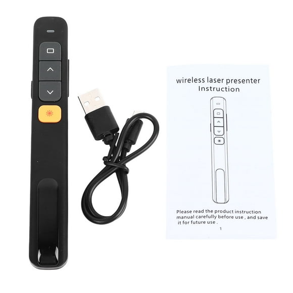 <p> Pointer Presentation Click Pointer Pointer Pen Presentation Clicker Pointer For Presentations Pointer Black USB Receiver Plug And Play Rechargeable Presentation Click