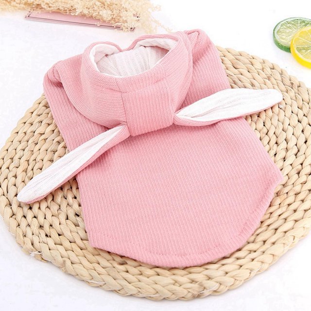 Disfraces de gatos Y perros Pequeños ANGGREK Ropa de invierno Con Capucha Rosa XS S M L XL