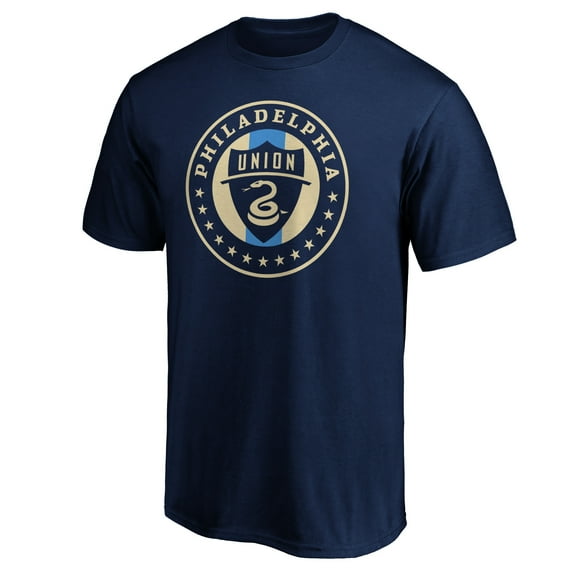 Men's Navy Philadelphia Union Primary Logo T-Shirt