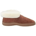 thumbnail image 4 of Old Friend Women's Bootee Slipper Chestnut II/White - 441120-CHS2, 4 of 7