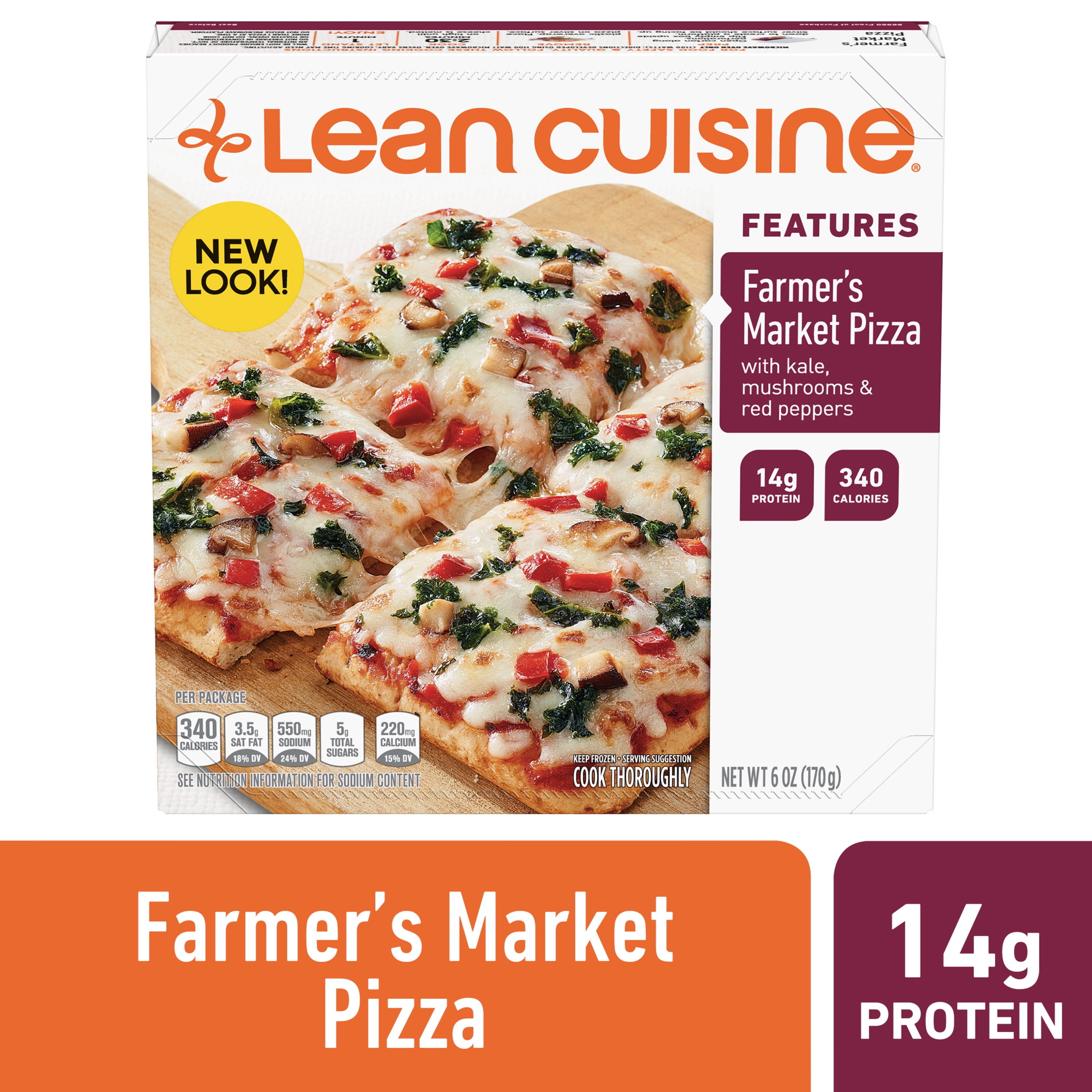 Lean Cuisine Features Farmer S Market Frozen Pizza 6 Oz Walmart Com Lean Cuisine Features Farmer S Market Frozen Pizza 6 Oz Walmart Com