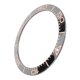 thumbnail image 4 of Anillo de bisel de reloj de cerámica, piezas de repuesto de inserción de bisel de reloj profesional de 38mm, accesorio para relojero, Base negra, dígitos de oro rosa, 4 of 14