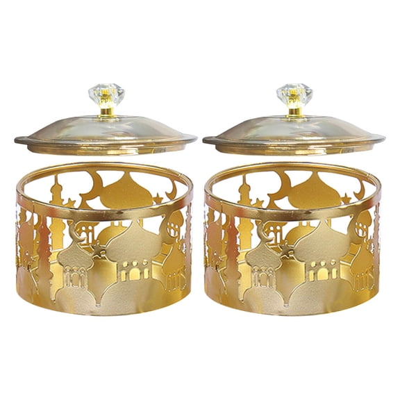 Worgeous 2pcs Delicate Gift Boxes for Party Treats and Sugar Snacks Serving