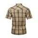 thumbnail image 4 of Camiseta de Manga Corta de la Moda de los Hombres Casual Color Sólido Bolsillos de Carga Botones Gira Cuello Superior, 4 of 9