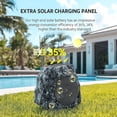 thumbnail image 5 of Solar Powered Rock Speakers Outdoor Waterproof IPX7 Rock Speaker with USB Charging for Patio Pool Party Yard Garden Outside, 5 of 9