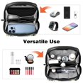 thumbnail image 6 of Whale Travel Organizer, Cable Organizer, Charging Cord Organizer, Charger Storage Organizer - Waterproof Oxford Cloth Electronic Digital Product Storage Case, 5.9x9.44x3.14 in., 6 of 6