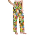thumbnail image 2 of FORMRS Women's Pajama Pants with Pockets Soft Comfy Loungewear Sleep Bottom, Sizes S-2XL, Cartoon Birds Pattern, 2 of 8