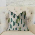 thumbnail image 2 of Plutus Bosky Willow Green and Beige Luxury Throw Pillow, 2 of 3