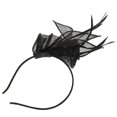 thumbnail image 2 of Headband Women Fascinators Hats Women Tea Party Party Favor Headband Party Headwear, 2 of 3