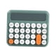 thumbnail image 2 of Calculadora de escritorio portátil, suministros de oficina, suspensión automática con tapete antideslizante Pantalla LCD grande Calculadora estándar Verde Sunnimix calculadora de escritorio, 2 of 8