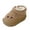 Khaki, variant on Girls Snow Boots Comfort Warm Round Toe Non Slip Winter Princess Platform Boots Beige 9 Toddler