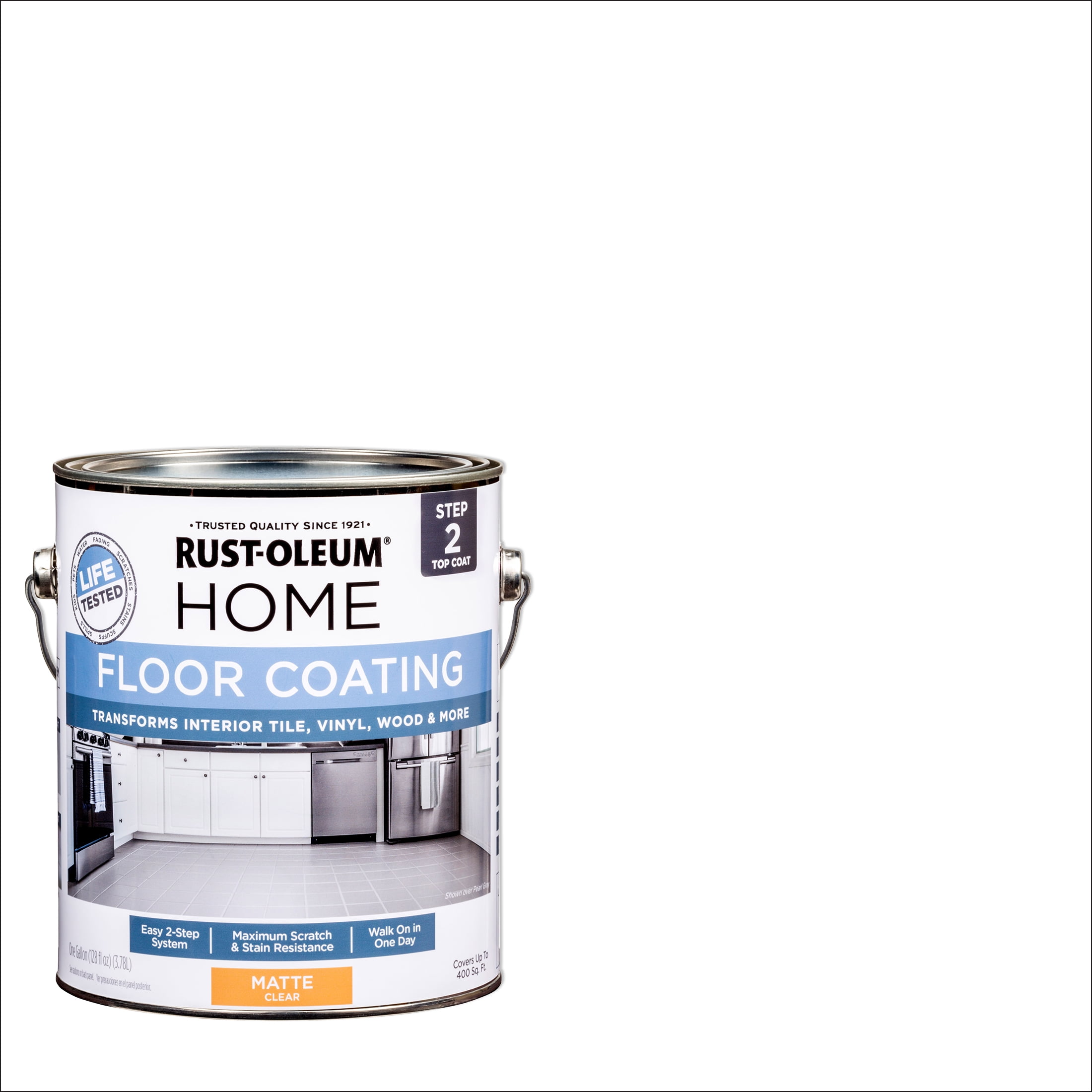 Rust-Oleum 251965 Gray Garage Floor Coating Kit - Walmart.com